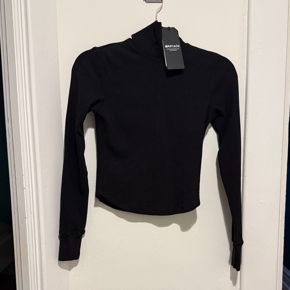Black Long Sleeve Top
